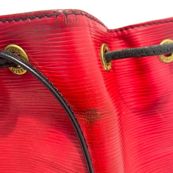 Louis Vuitton Red Epi Leather Noé Bucket Bag - Picture 5 of 5